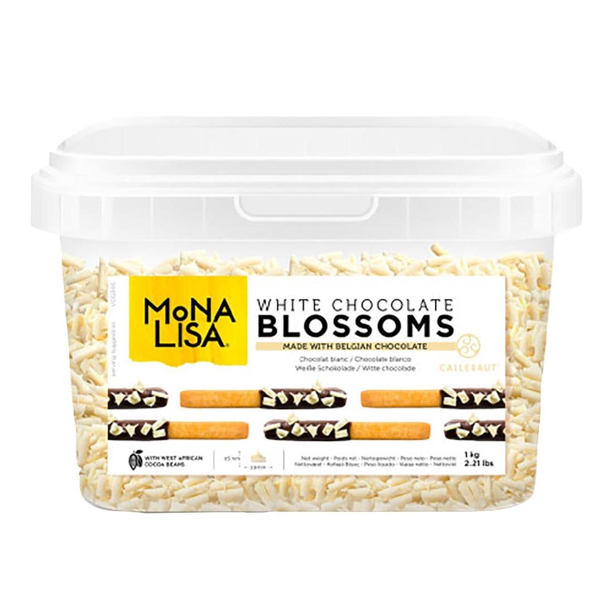 Mona Lisa White Chocolate Blossoms 1kg – HU144