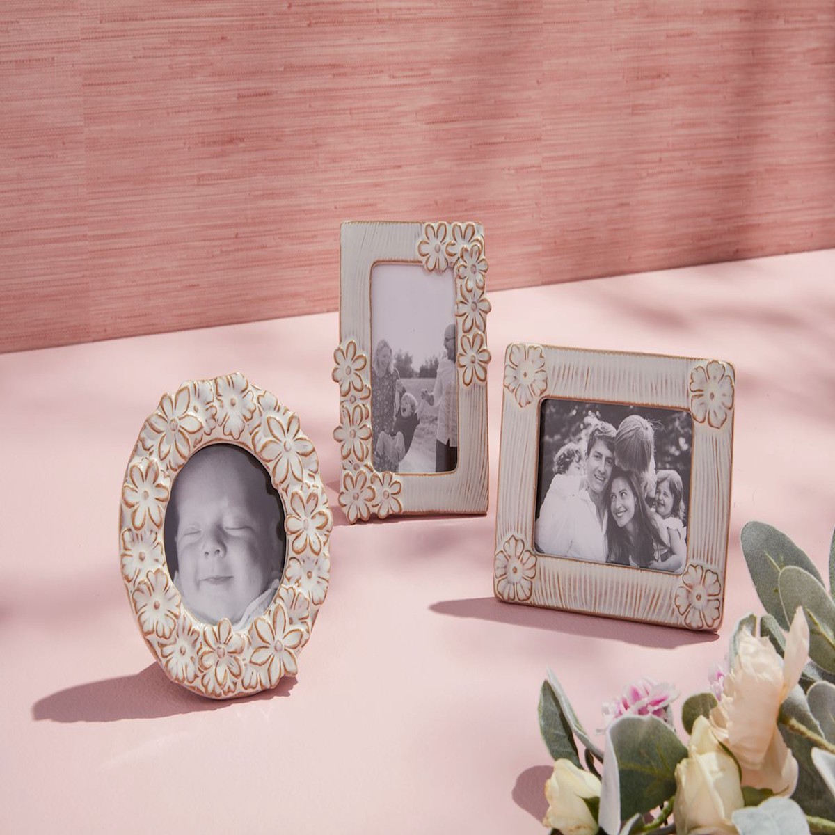 Mud Pie – Flower Mini Frame