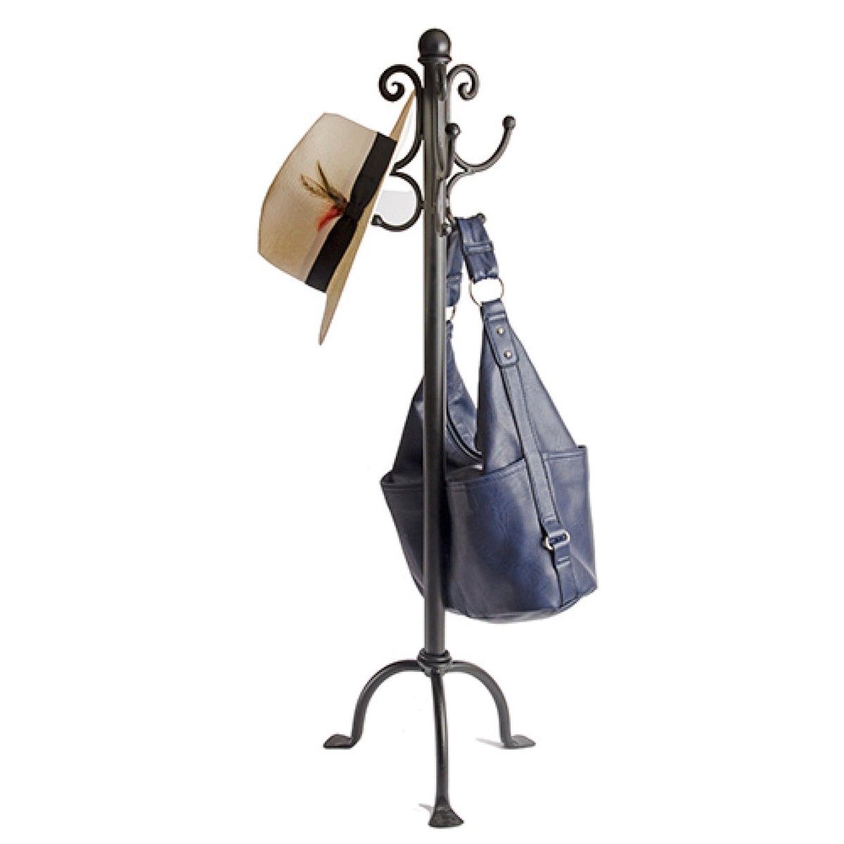 Orion Trading & Design I2233-B Handbag Stand / Coat Rack 8″ Dia. Base Spread X 40″ Tall