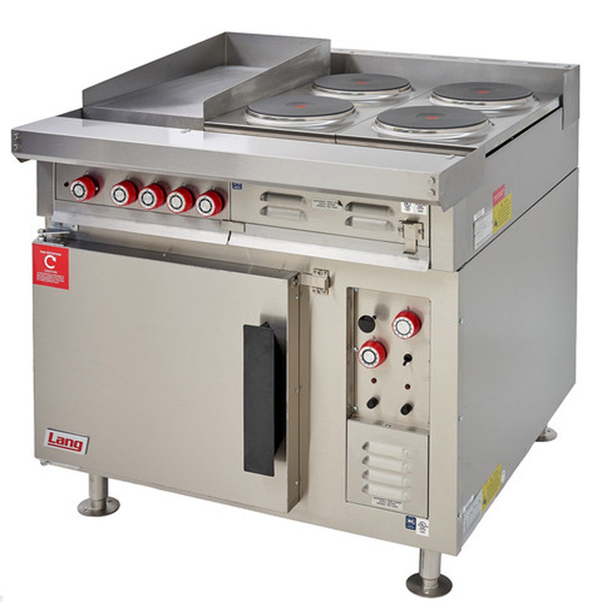 R36C-ATCM | 36′ | Range, 36 Heavy Duty, Electric