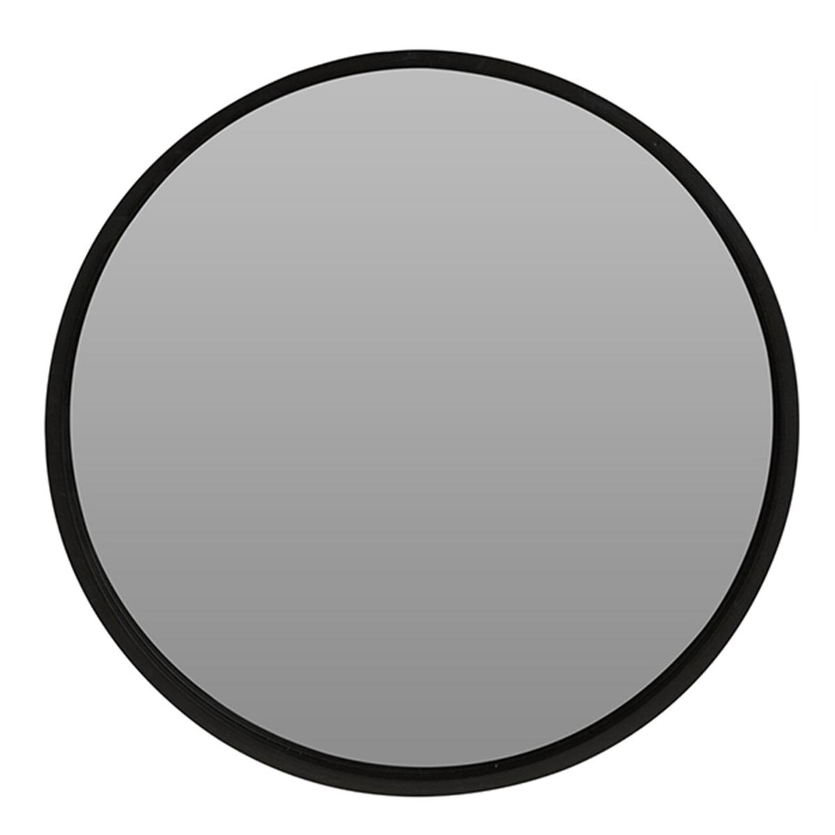 Round Shape Mirror – Black