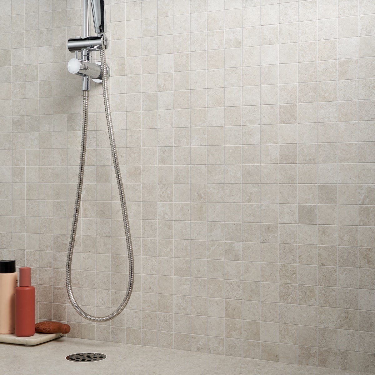 Saint Remy Avorio White 2×2 Matte Mosaic Tile – Lux Tile
