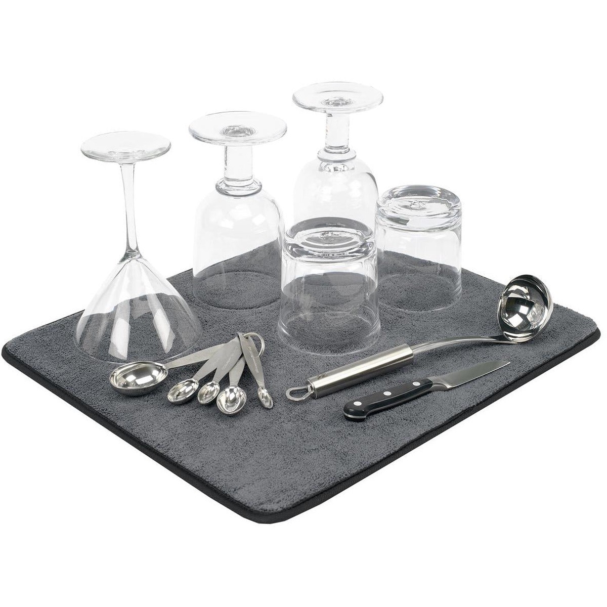 Small Drying Mat 46cm X 38cm – Grey