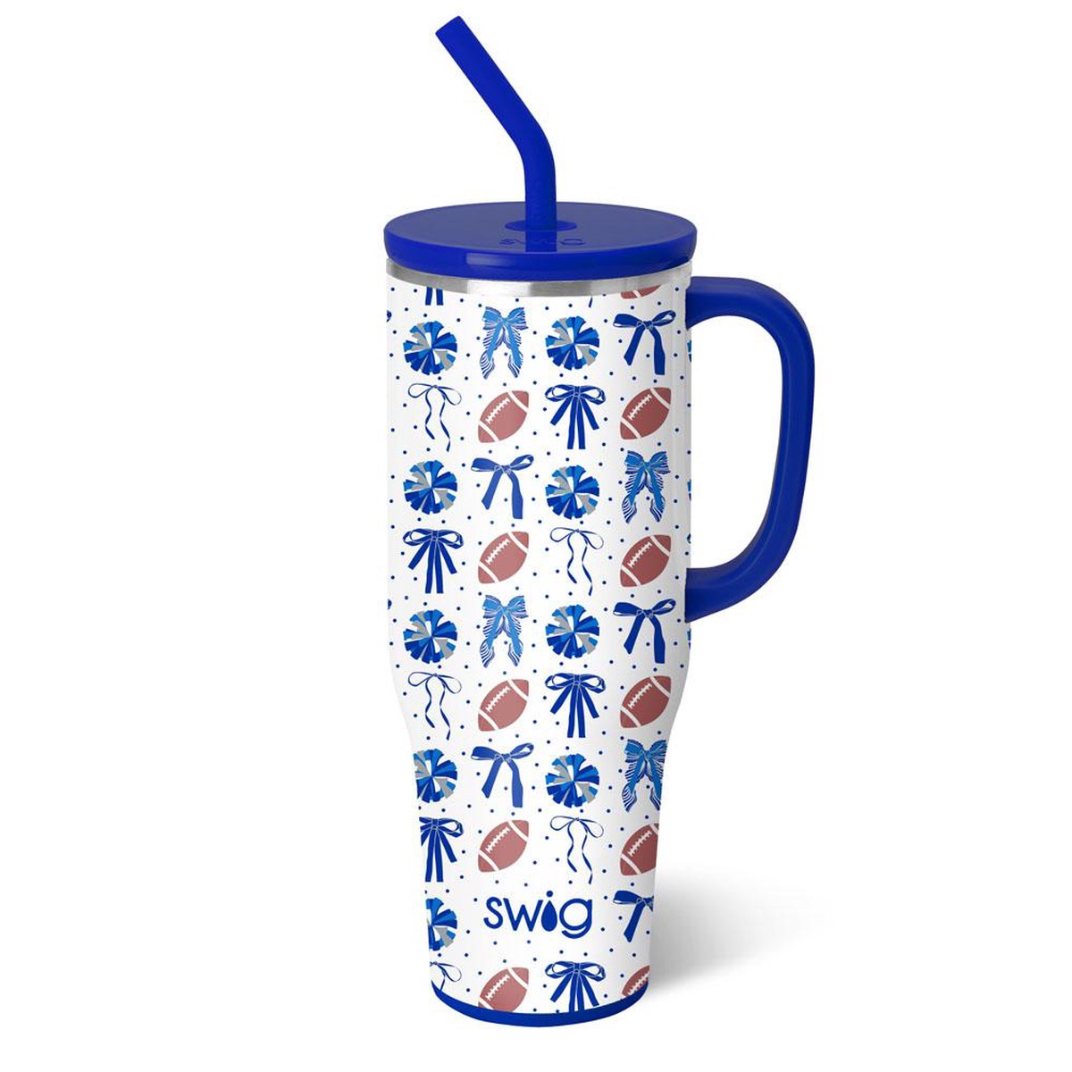 Swig – We’ve Got Spirit Royal Mega Mug, 40 Ounce