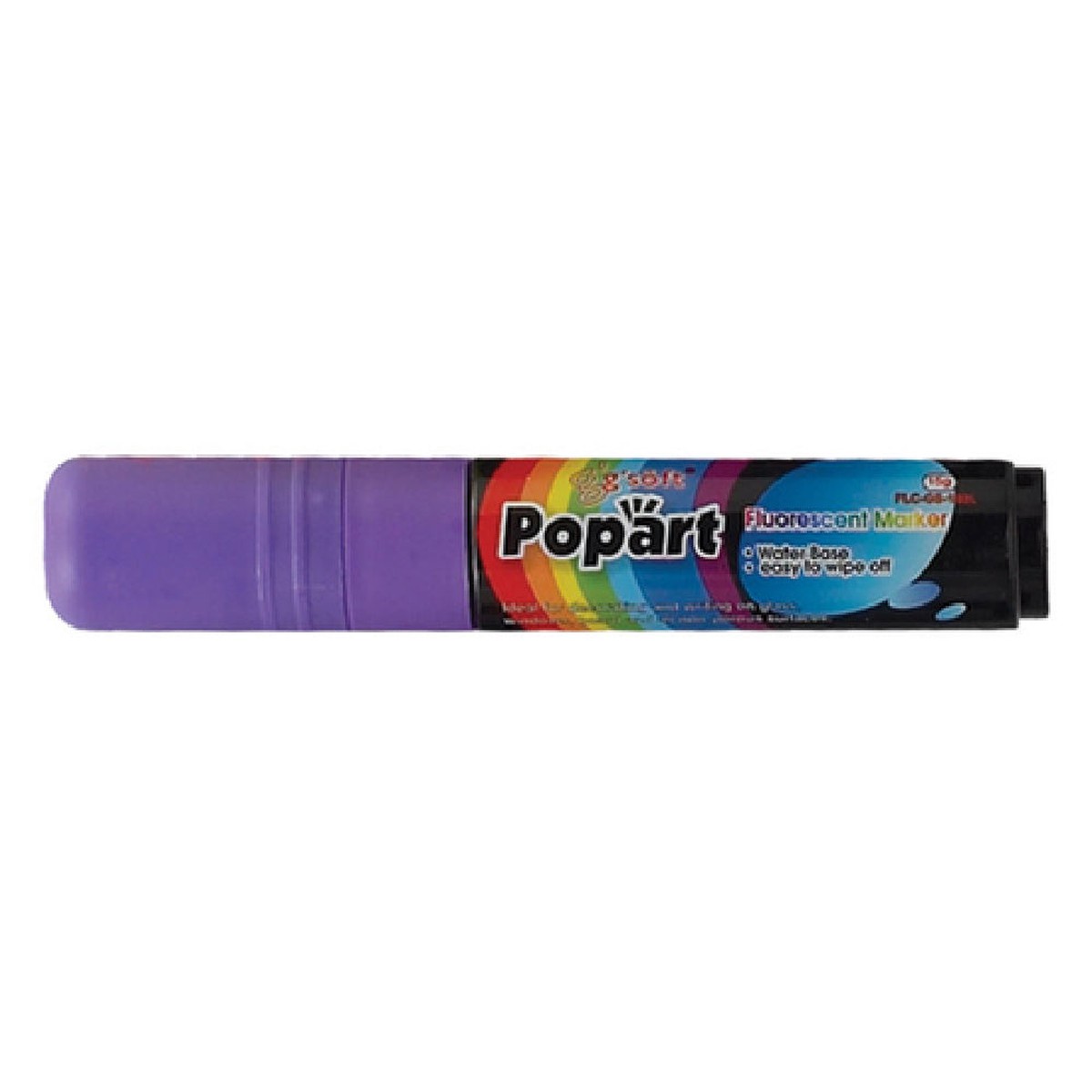 Winco MBPM-U 15g Neon Marker Neon Purple 1/16 Inch Chisel Tip