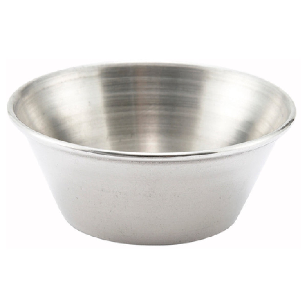 Winco SCP-15 1-1/2 Oz Round Sauce Cup Stainless Steel
