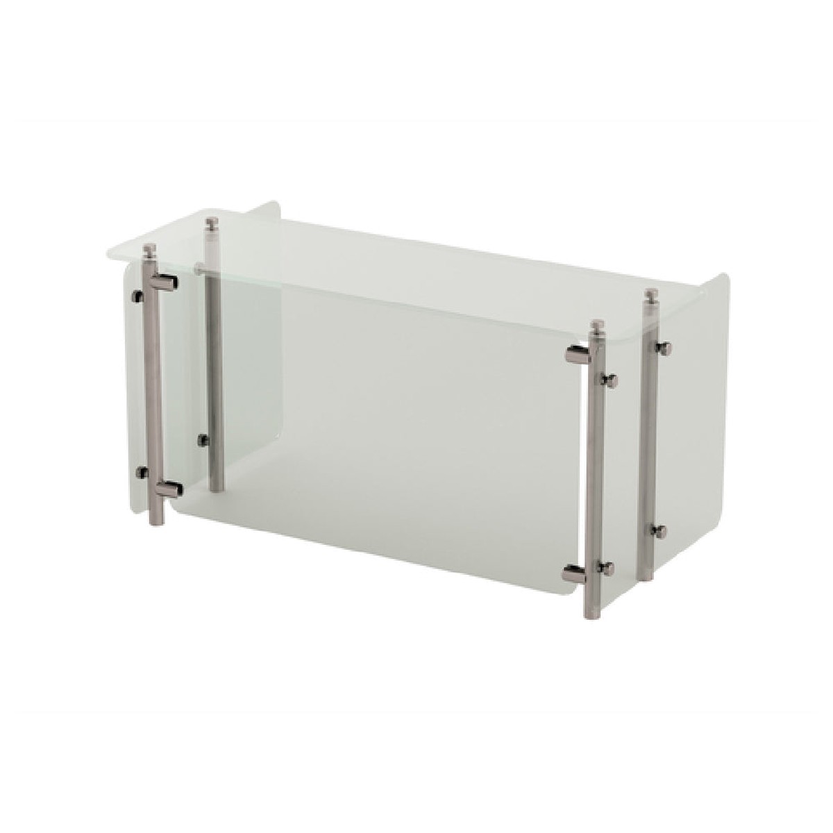 Advance Tabco STFC-18-120 120 Inch Food Shield Stationary with Fixed Glass