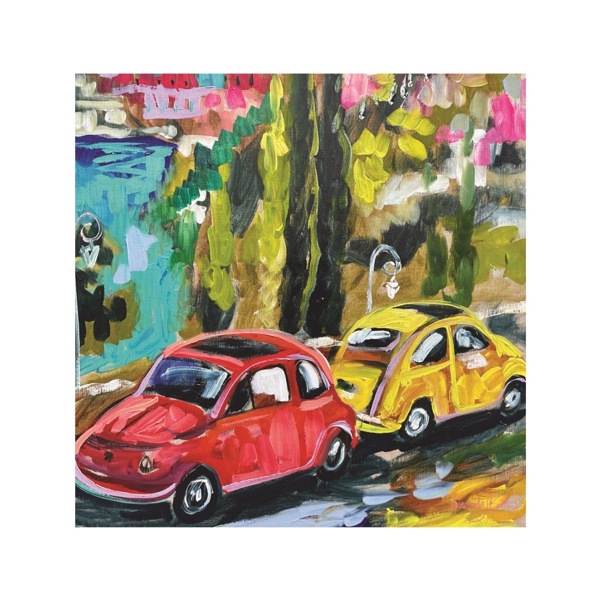 An Italian Journey Coaster 11x11cm Coaster