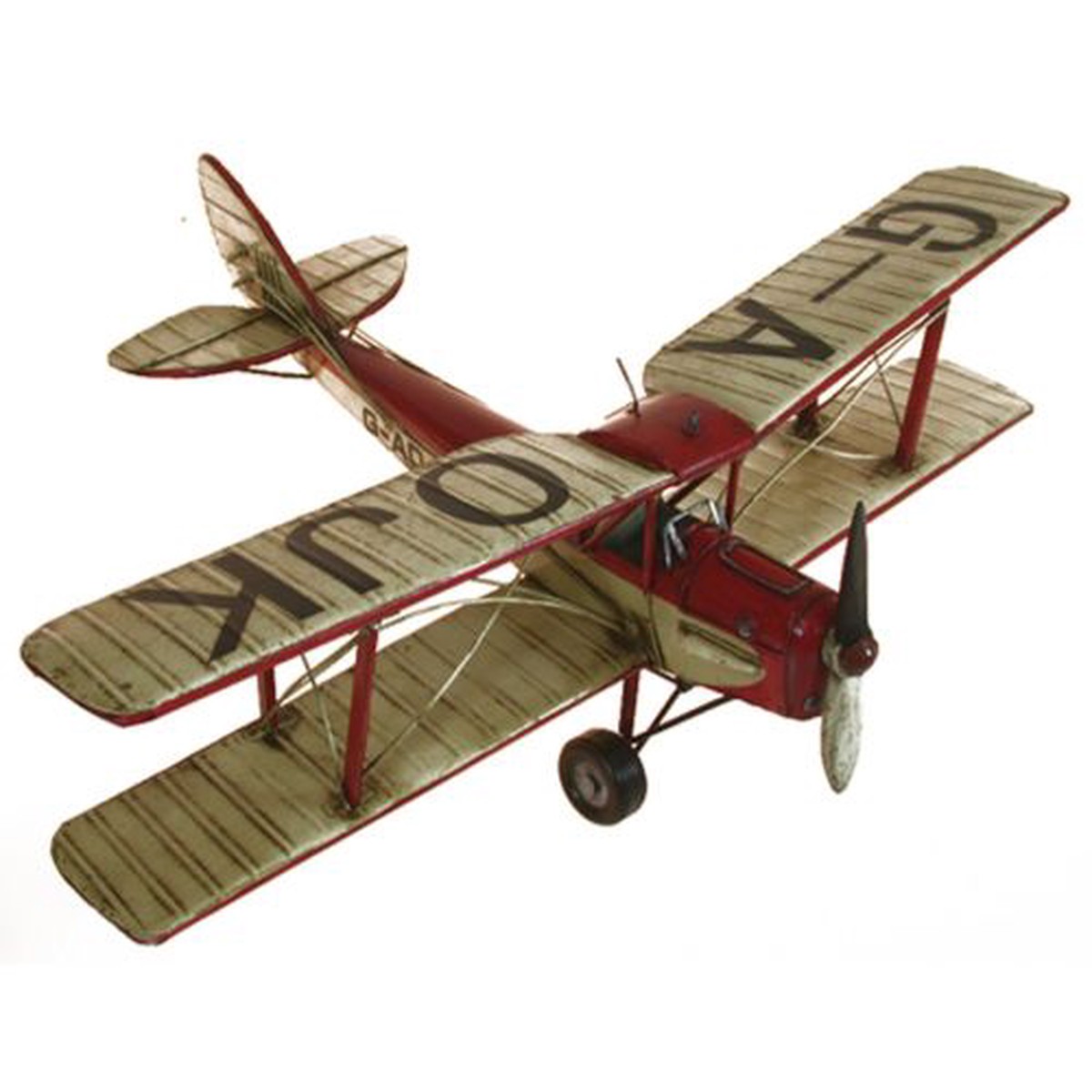 BI Red and White Tiger Moth 50cm