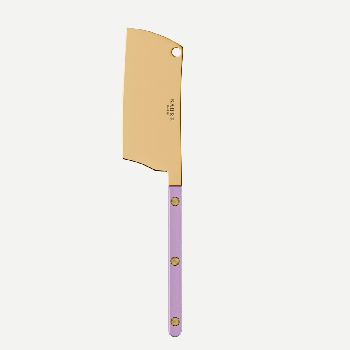 Bistrot Gold color Pearly, Lilac – Cheese cleaver