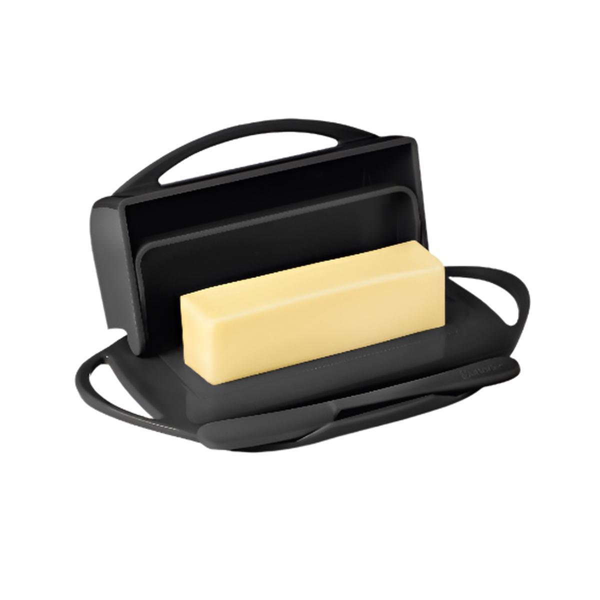 BUTTER DISH BLK