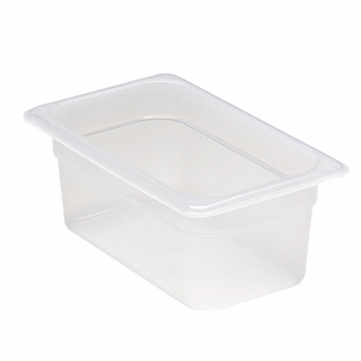 Cambro 44PP190 Food Pan 1/4 size – 4″ Deep, Polypropylene, Translucent, NSF