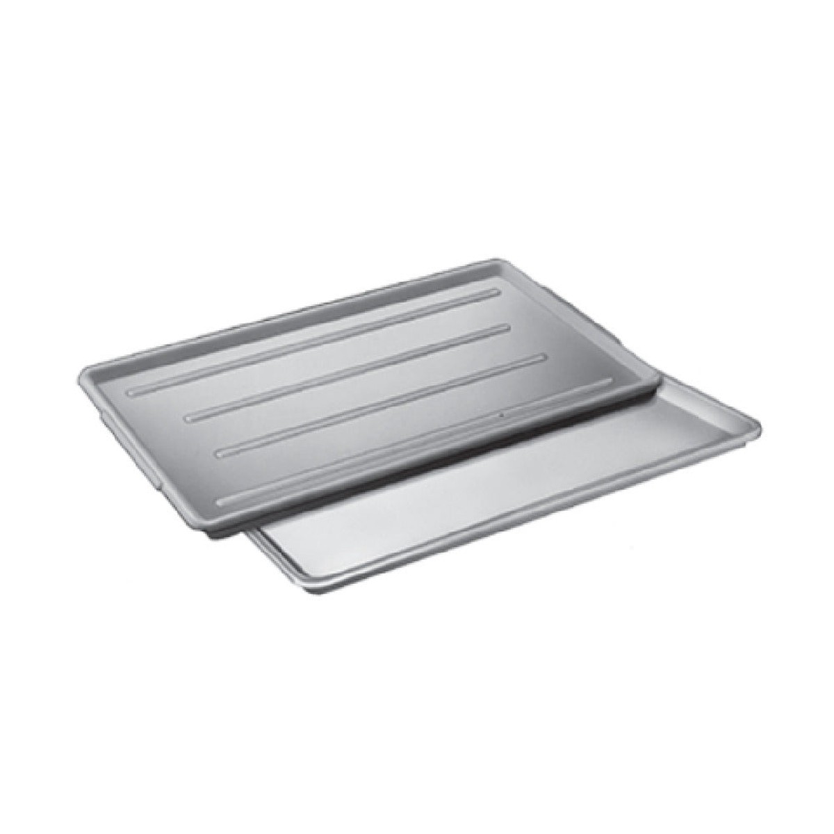 Channel P1224-W 12.5 Inch White Display Tray High-Impact Styrene with Reinforced Edges