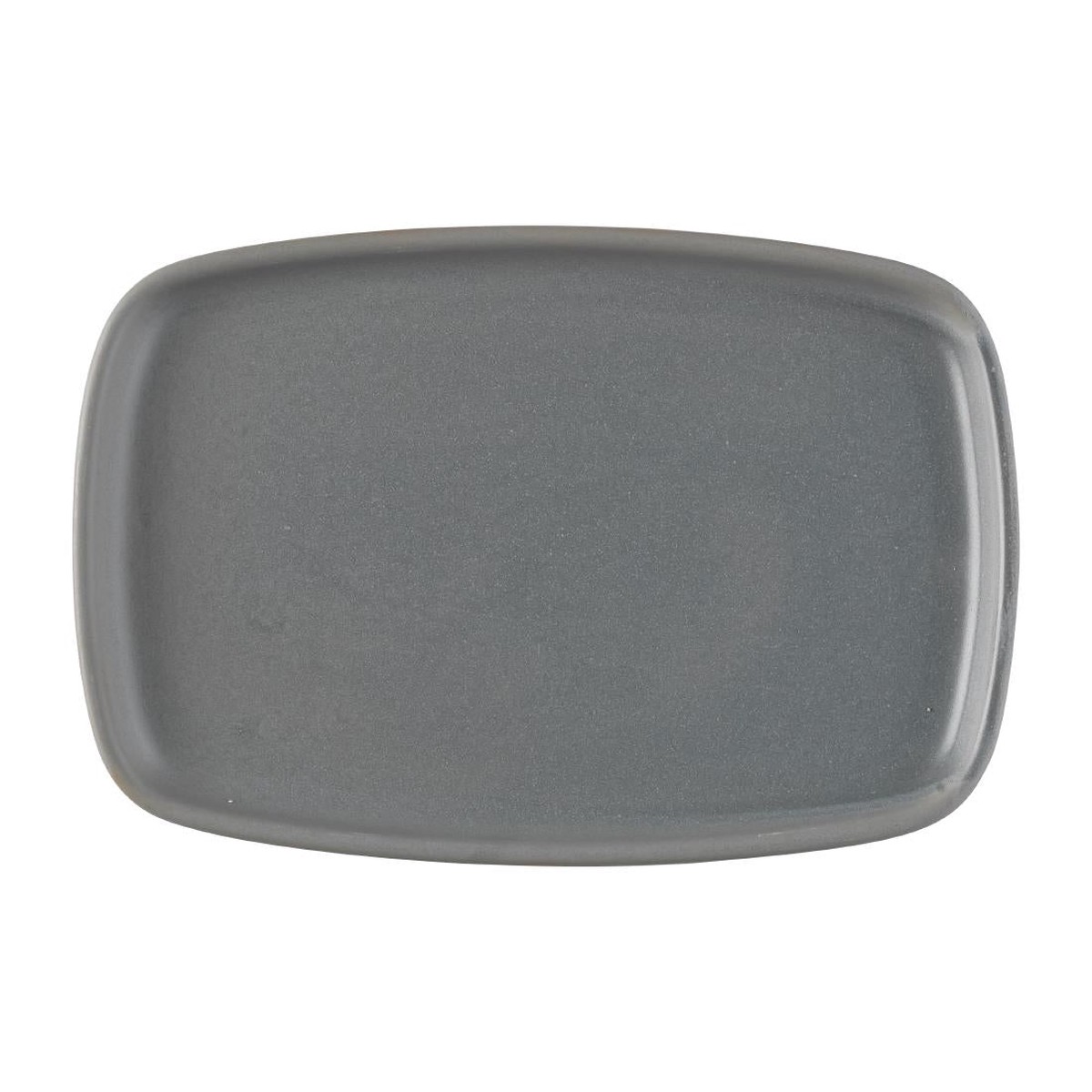 Churchill Emerge Seattle Grey Oblong Plates 222x152mm (6 Pack)