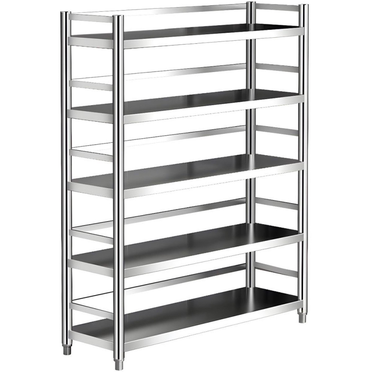 Commercial Shelving Unit 5 Shelves Stainless Steel 1000x400x1810mm | GEW14