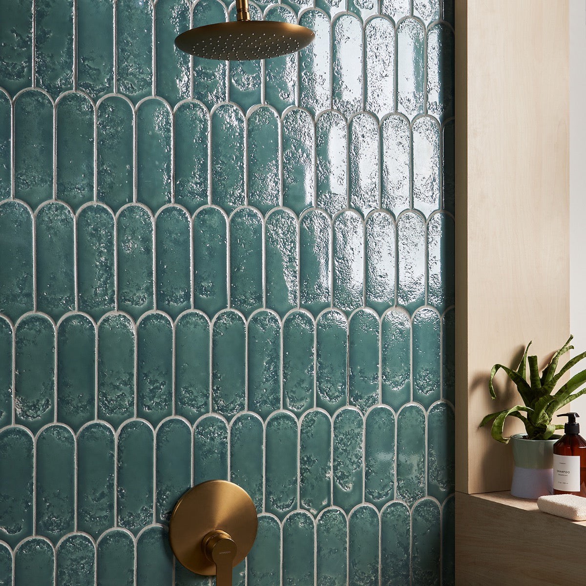 Corali Jade Green 3×9 Textured Glossy Ceramic Tile – Lux Tile