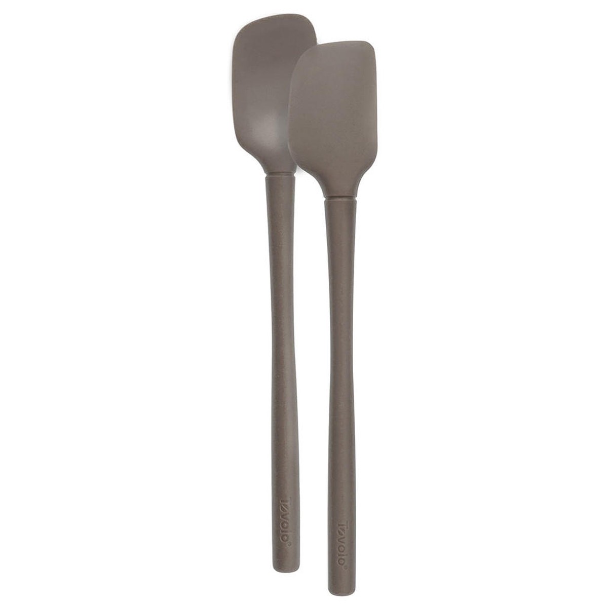 Flex-Core Mini Spatula & Spoon Duo – Silicone, Charcoal