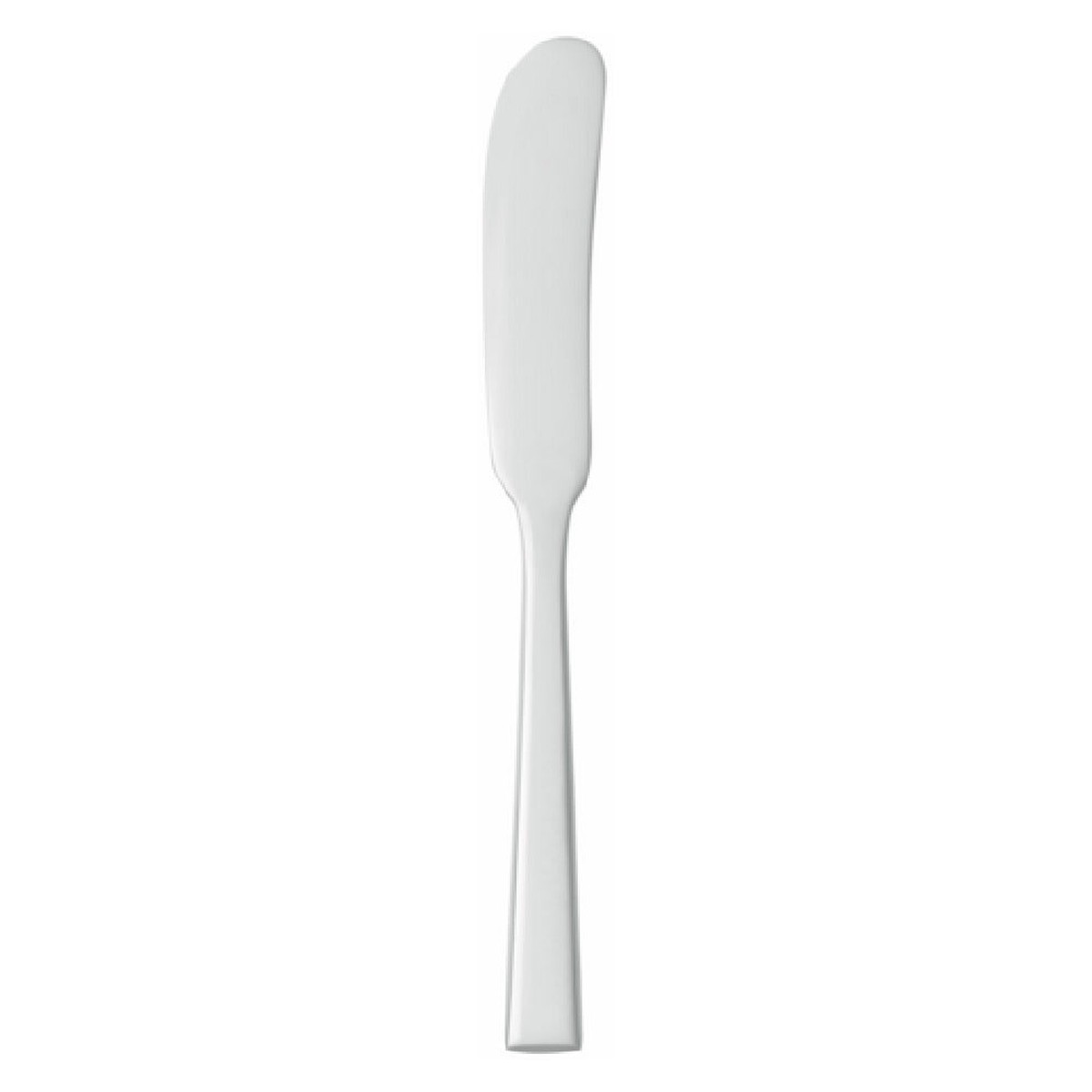 Libbey 946 053 5-3/4 Inch Beveled Edge Butter Spreader 18/10 Stainless Steel Satin Finish