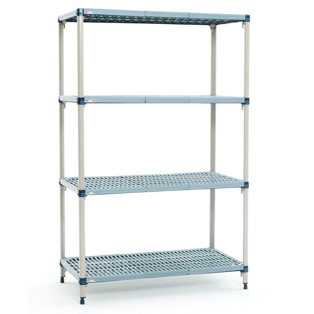 MetroMax 18″ x 36″ x 63.75″ Polymer Louvered Shelf Kit – Q336G3