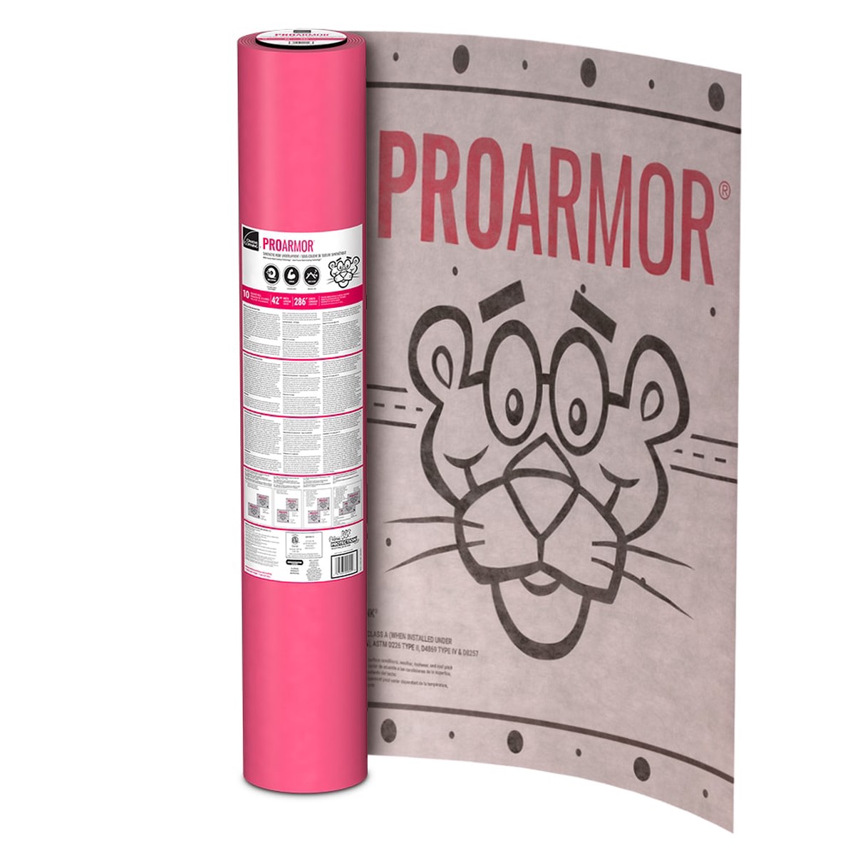 Owens Corning ProArmor Synthetic Roof Underlayment Roll, 10 Squares (42 in. x 286 ft., ~1000 sq. ft.)