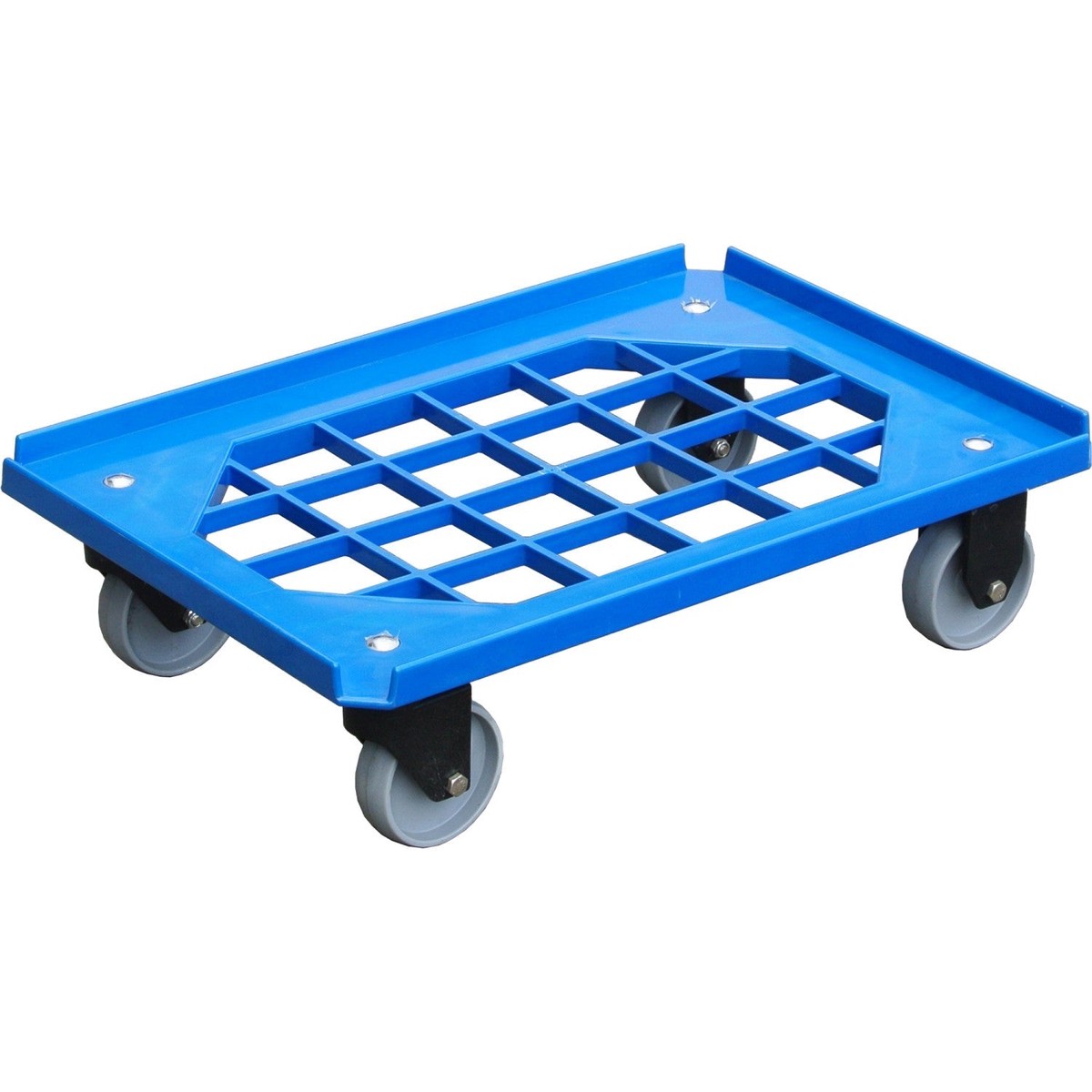 Plastic Dolly Trolley with Swivel Castors for Small Crates 610x410mm Max Size | PCD6040A