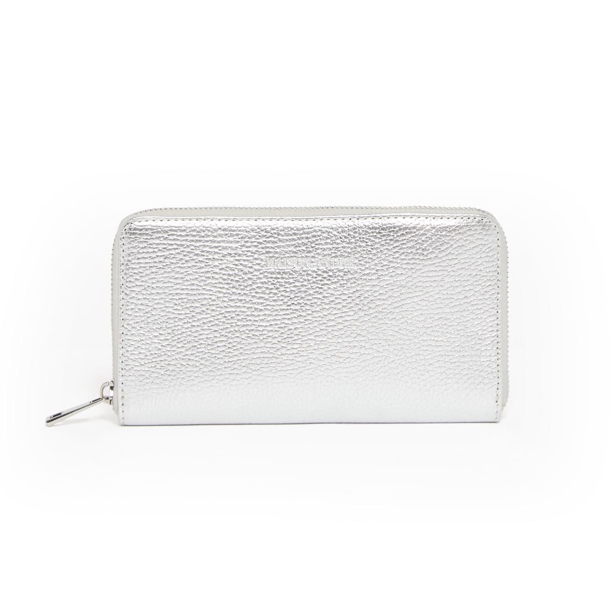 Portefeuille en cuir – Buci – Argent