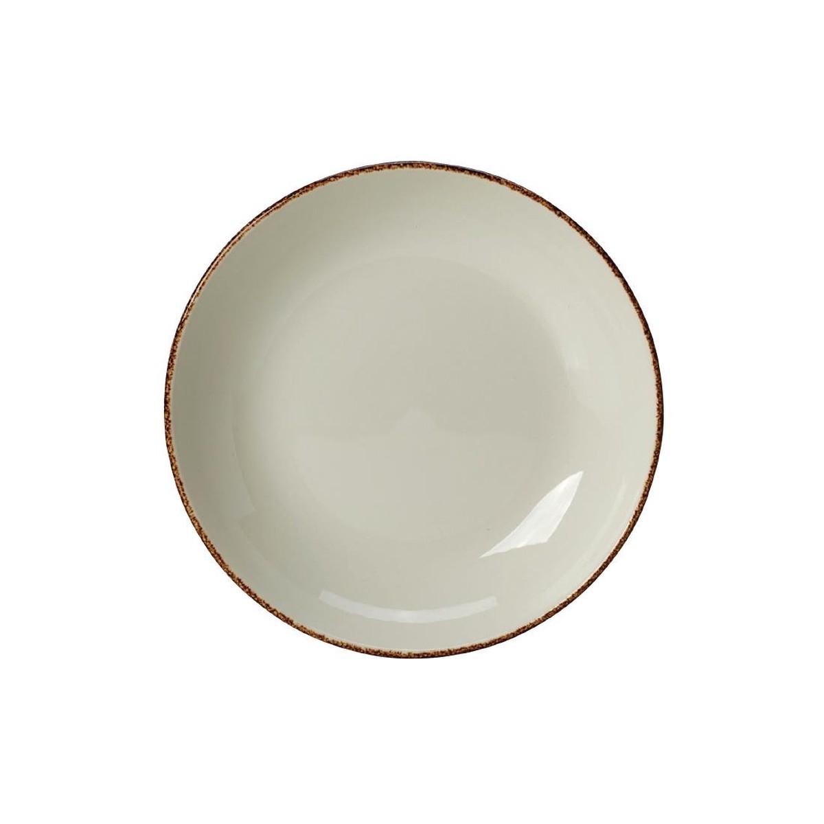 Steelite Brown Dapple Coupe Bowls 130mm (24 Pack)
