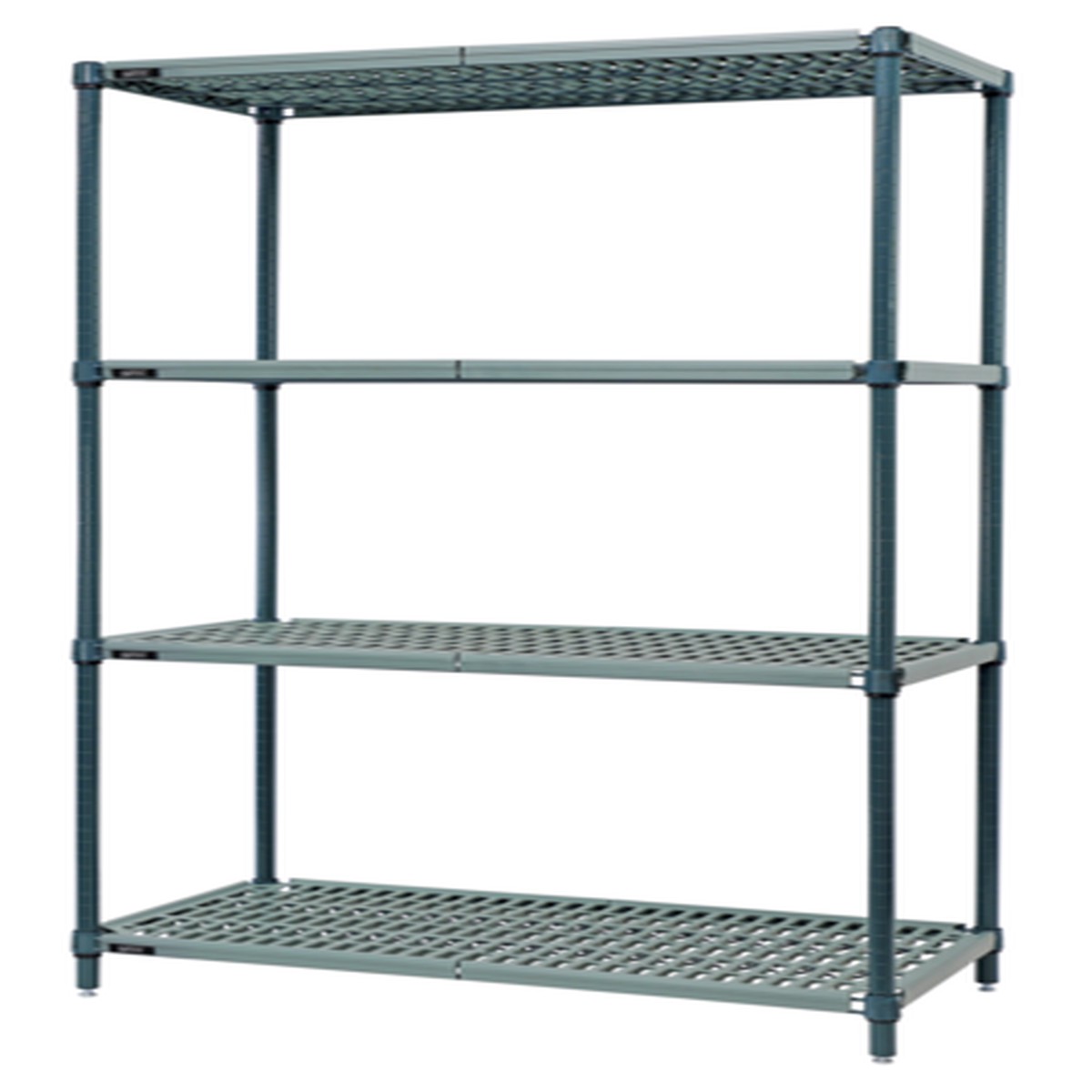 WR74-2442WPM | 42′ | Shelving Unit, Plastic with Metal Post