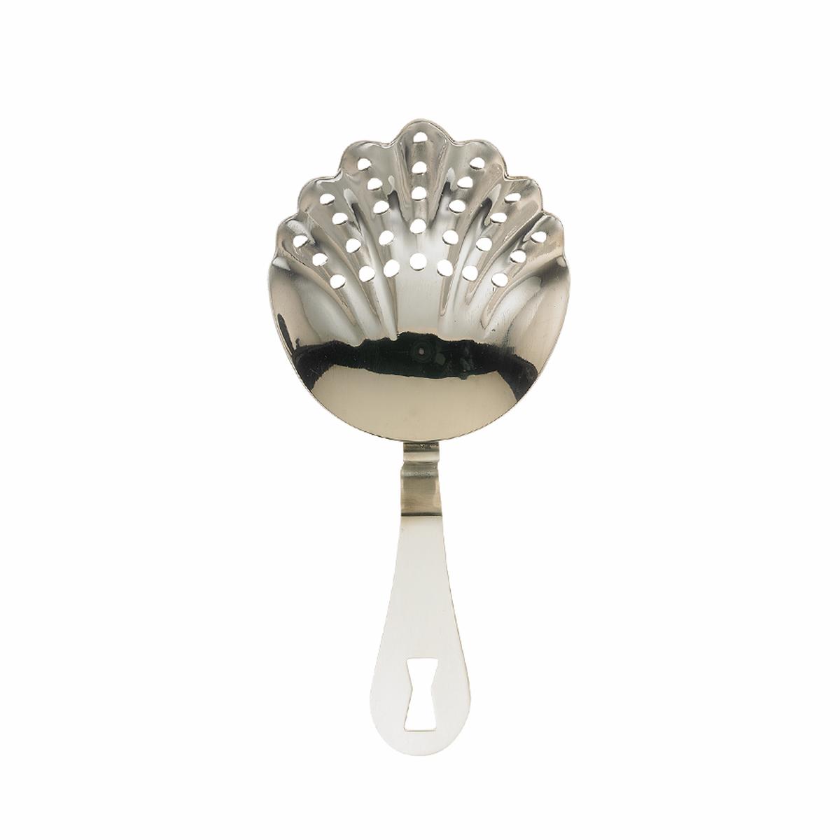 BARFLY SCALLOPED JULEP STRAINER STAINLESS STEEL