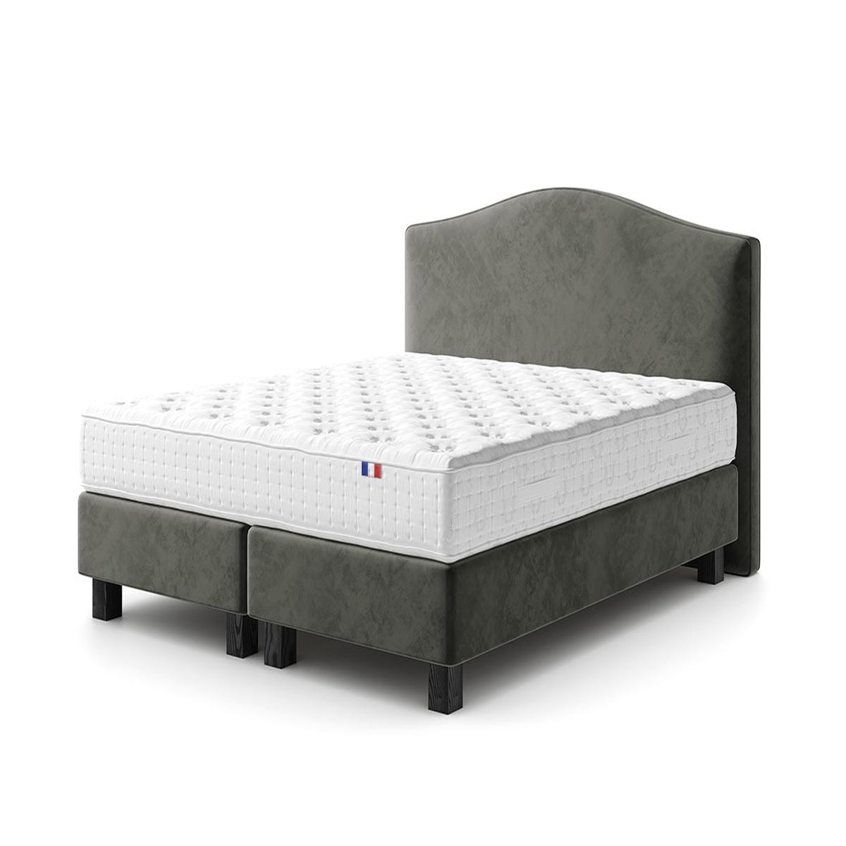 Boxspring Millenium – 180 x 200 cm | Grey