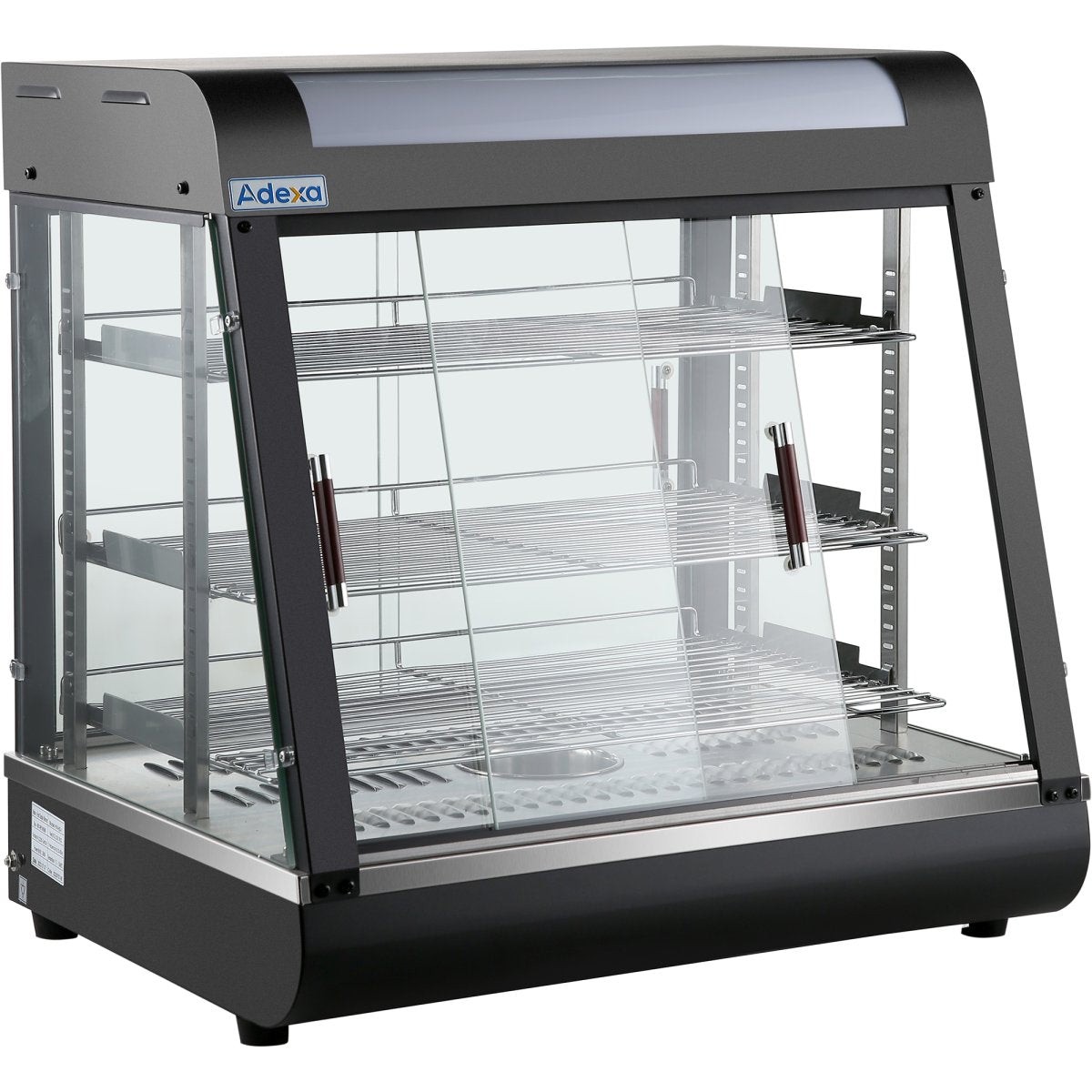 Commercial Heated Showcase Food Warmer 660mm Width Countertop | Hw601