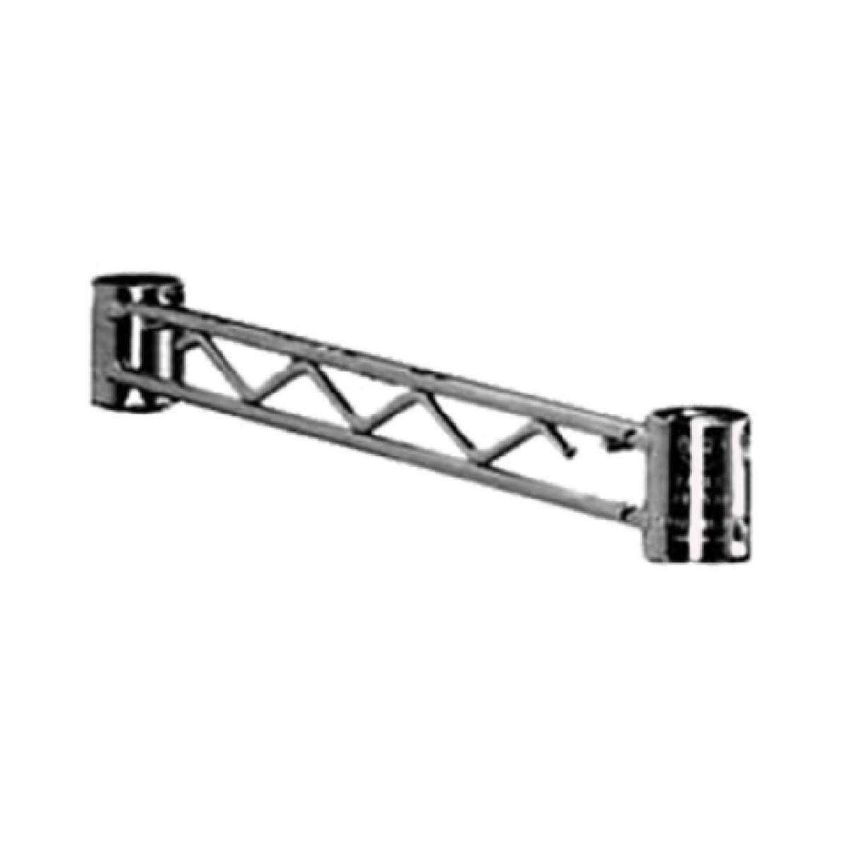 Eagle WR14-C 14 Inch Front-to-Back Hanger Rail Chrome-Plated Steel