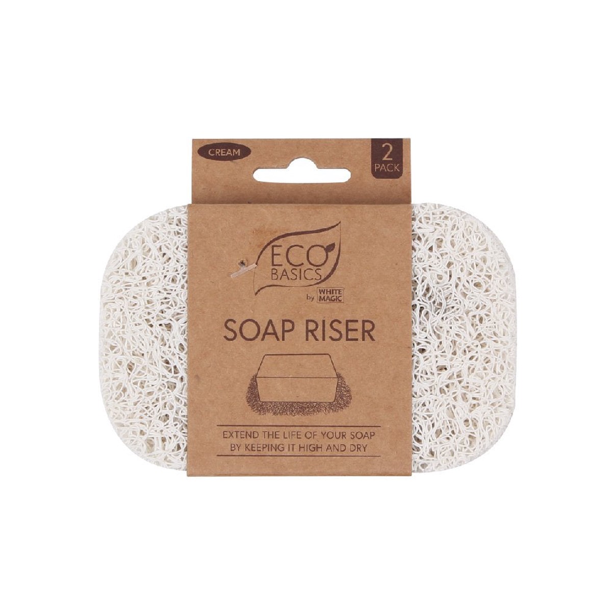 Eco Basics Soap Riser – Cream