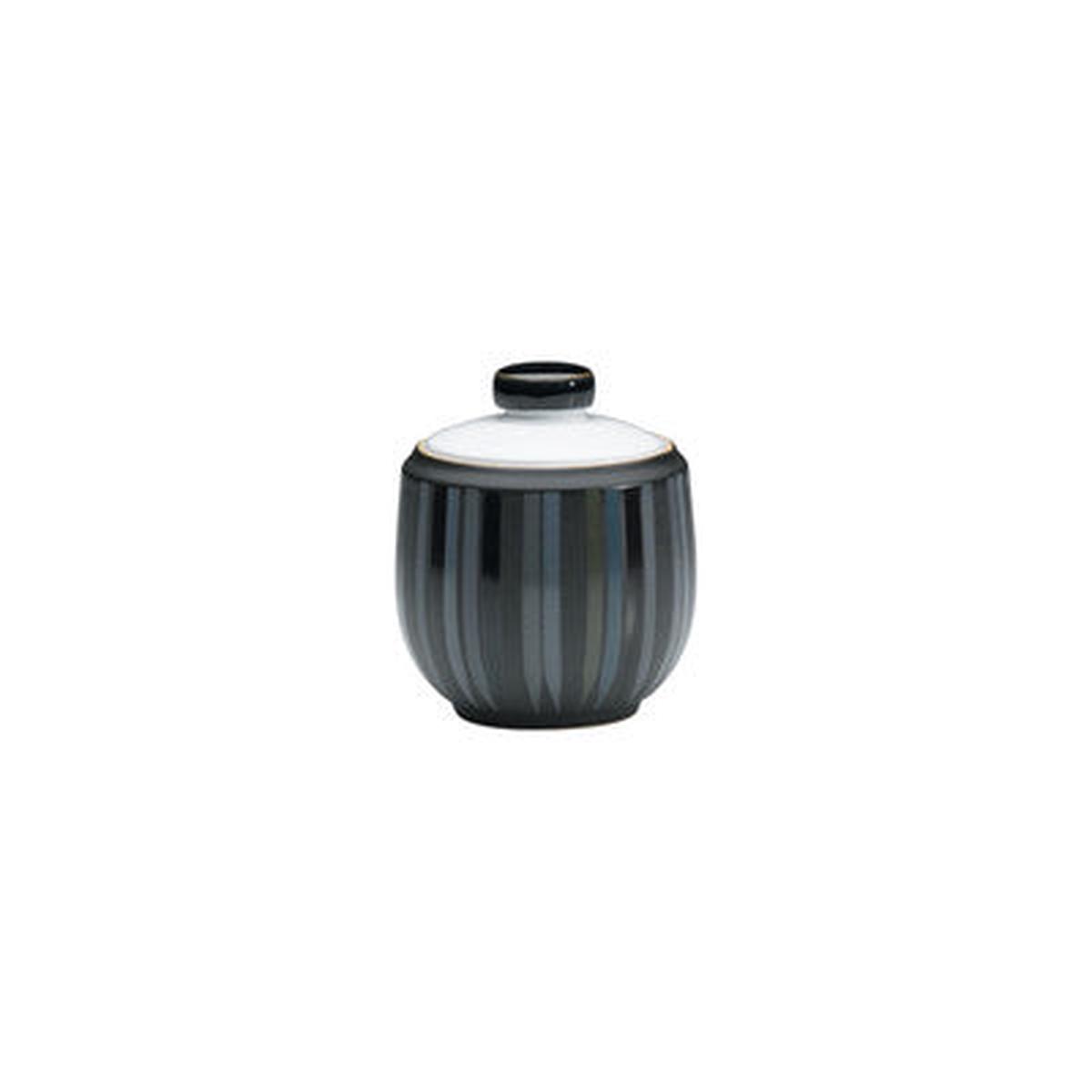 Jet Stripes Covered Sugar Bowl
