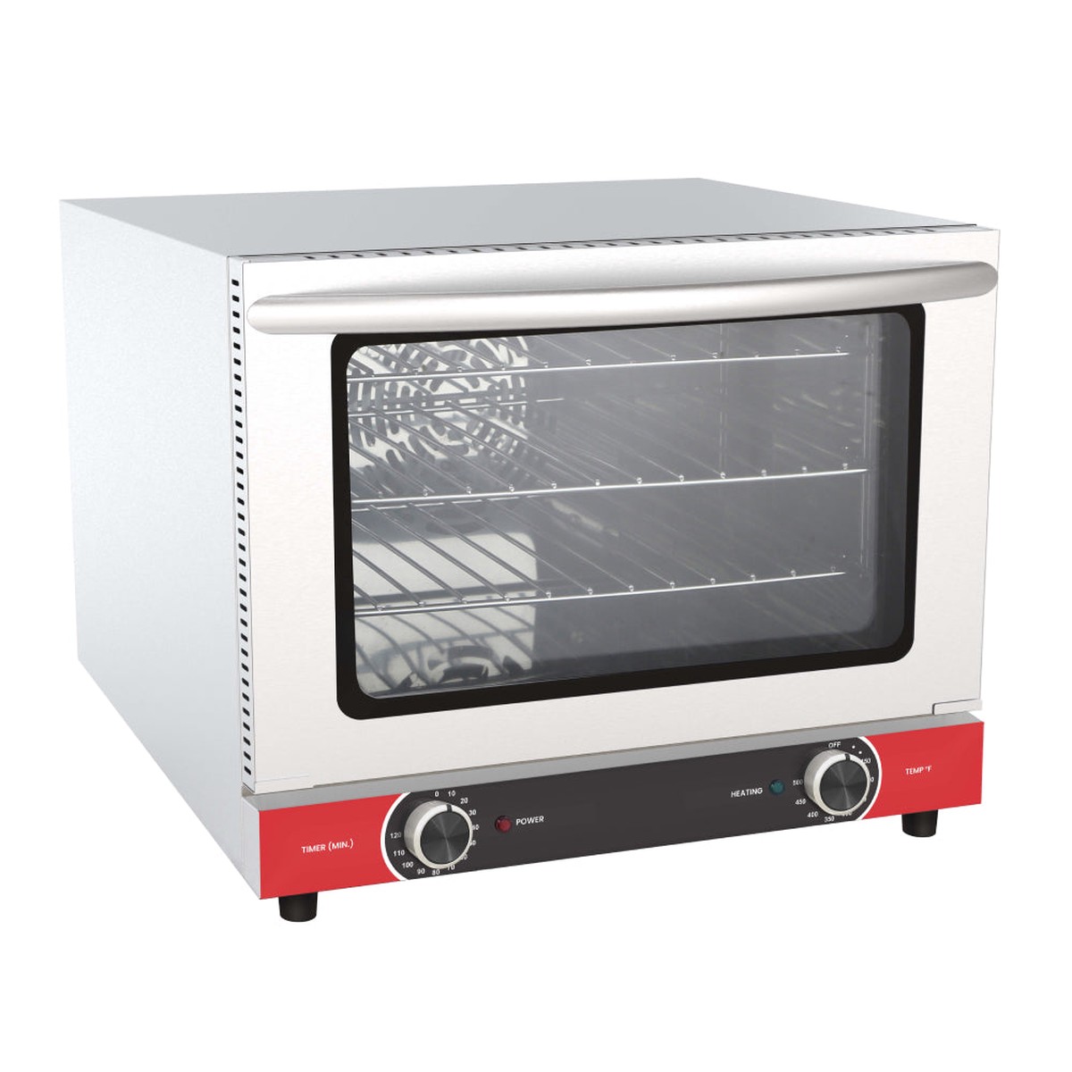 Nella 18.7″ Quarter-Size Countertop Convection Oven with 3 Chrome Racks – 120V/1440W – 43217