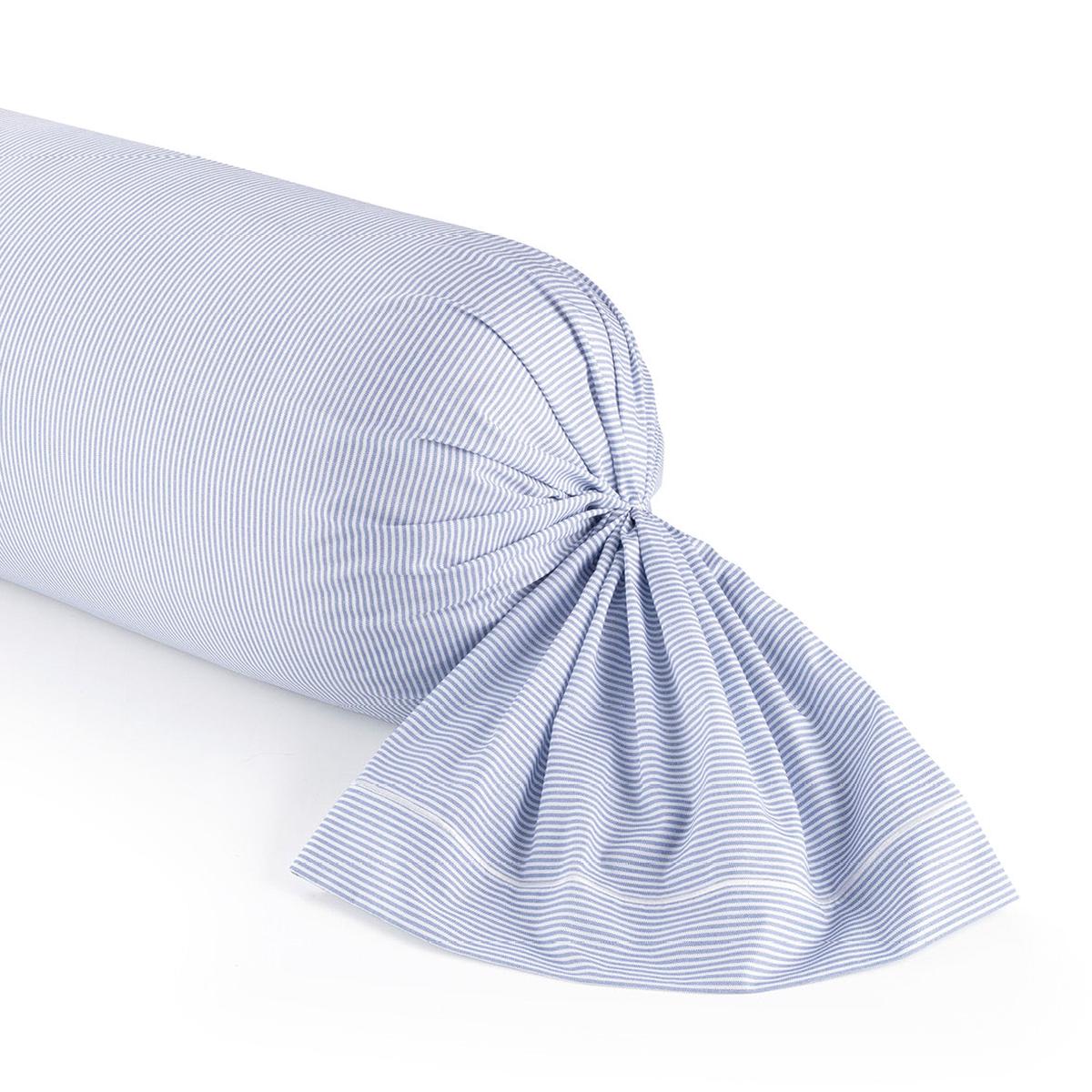Pillowcase(s) cotton percal – Dauphine Light blue – 43 x 210 cm