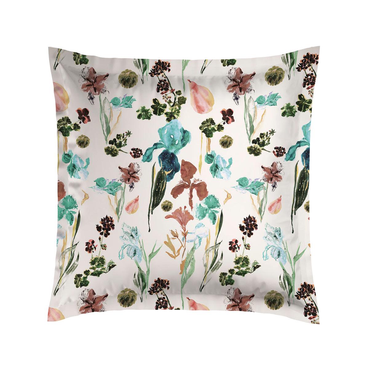 Pillowcase(s) cotton satin – Iris Taupe – 2 x (80 x 80 cm)