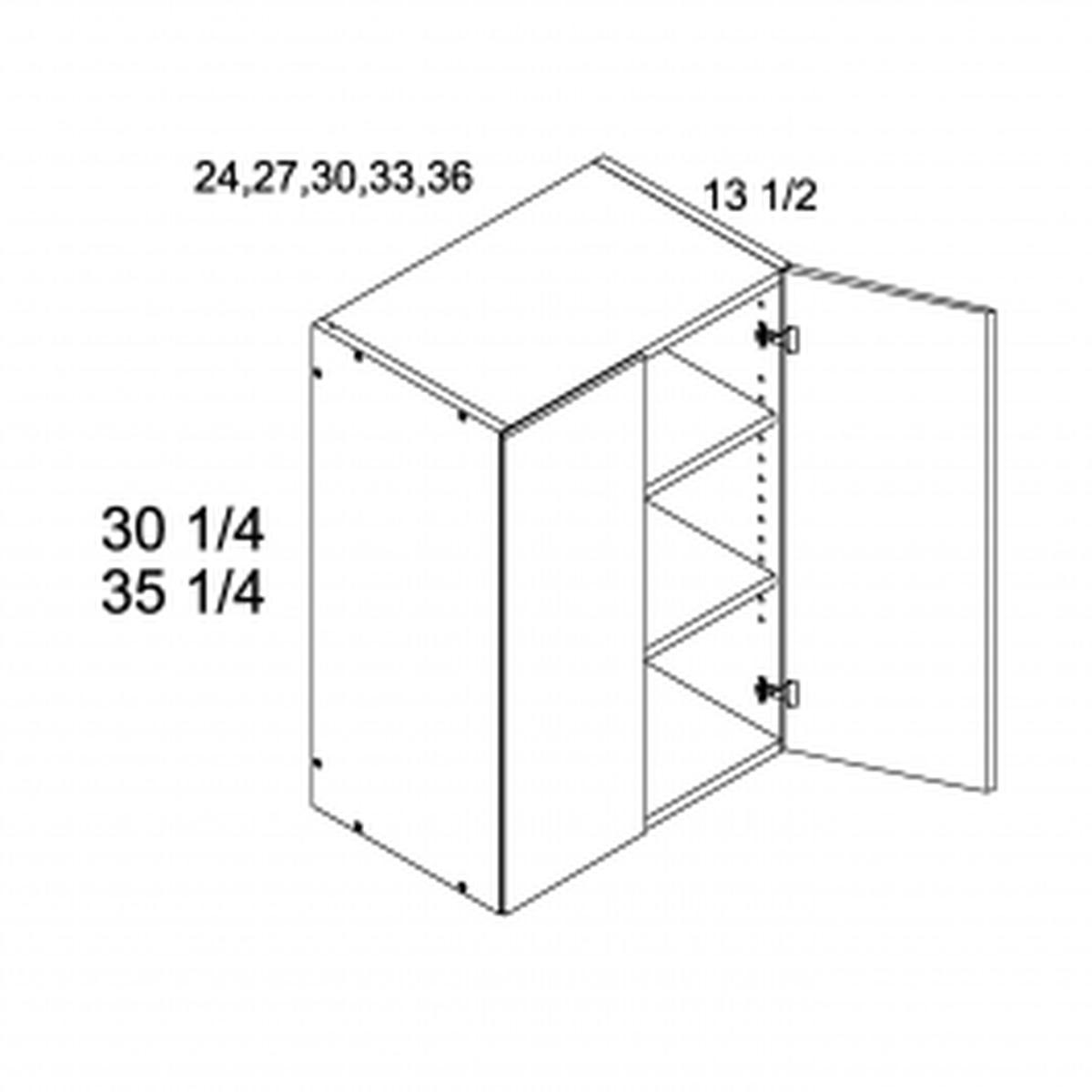 Riviera Conch Shell 27″W x 35 5/16″H x 13.5″D Two Door Wall