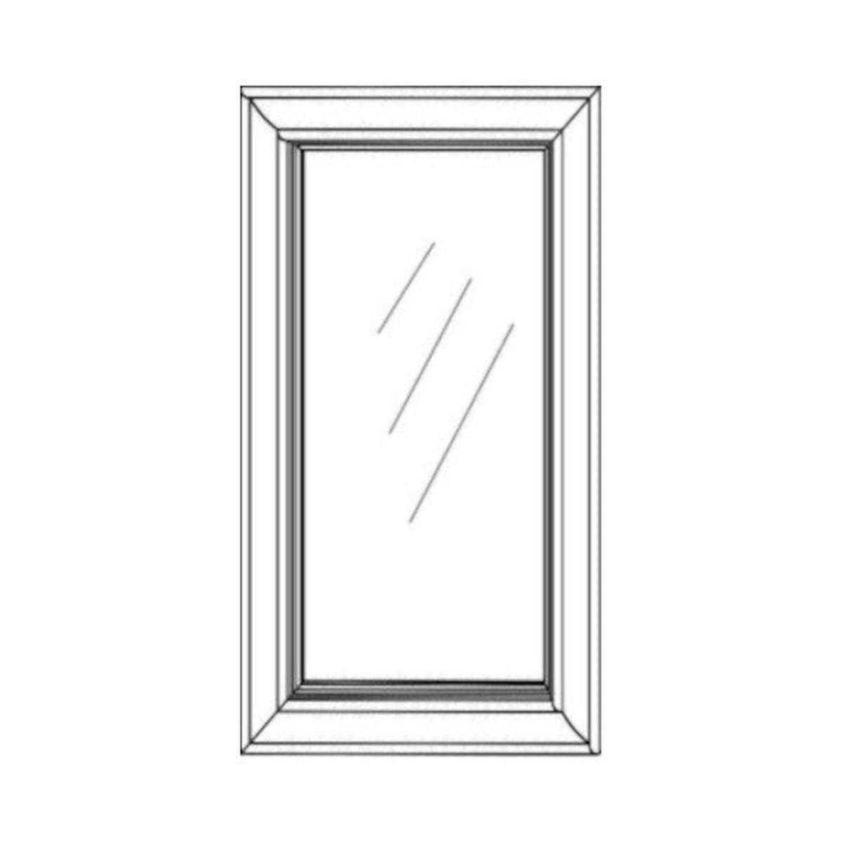 Soda 33″ X 42″ Glass Door (Textured Glass) – 2 Doors Pre-Assembled