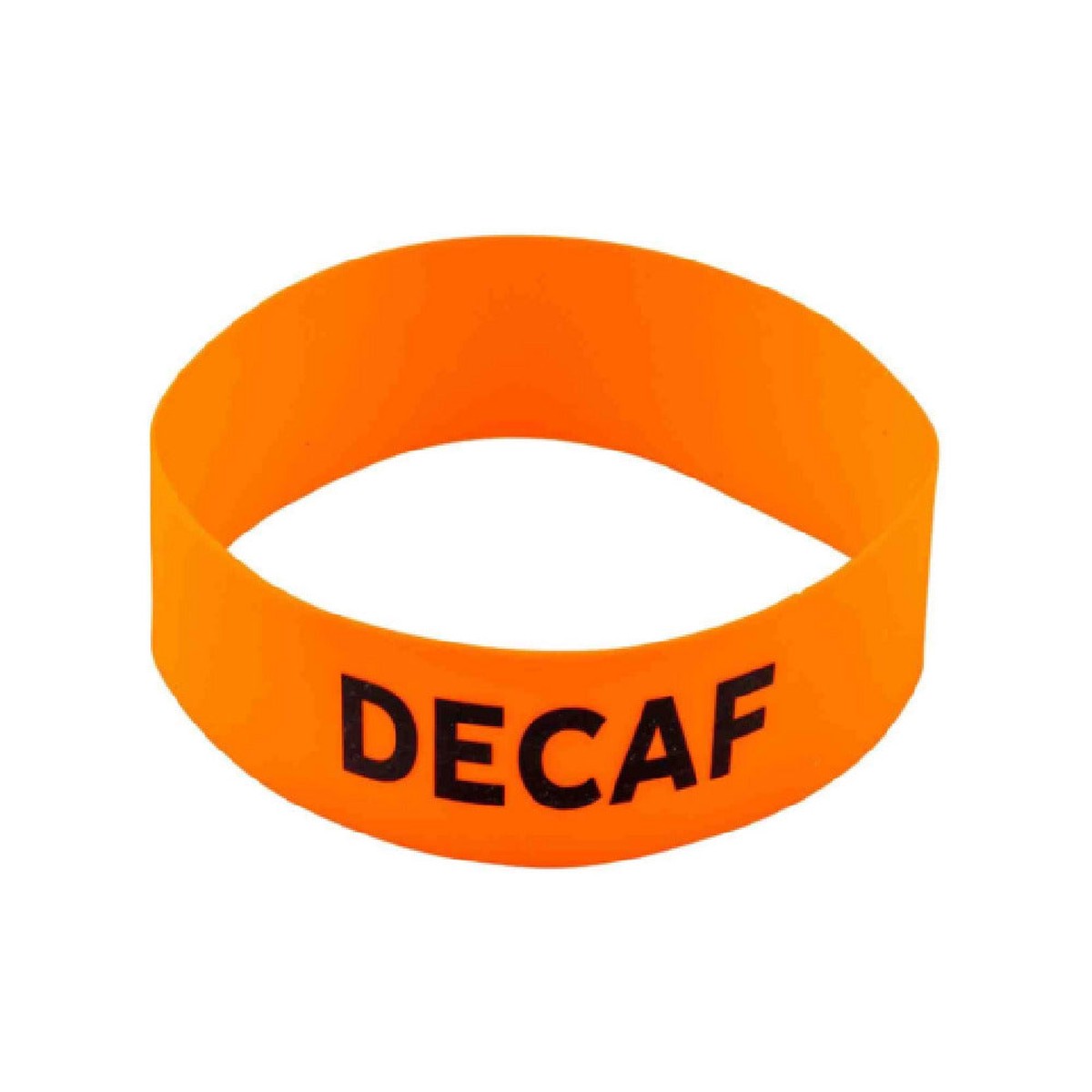 Tablecraft 13091 Airpot Band “Decaf” 5″ X 5″ X 2″