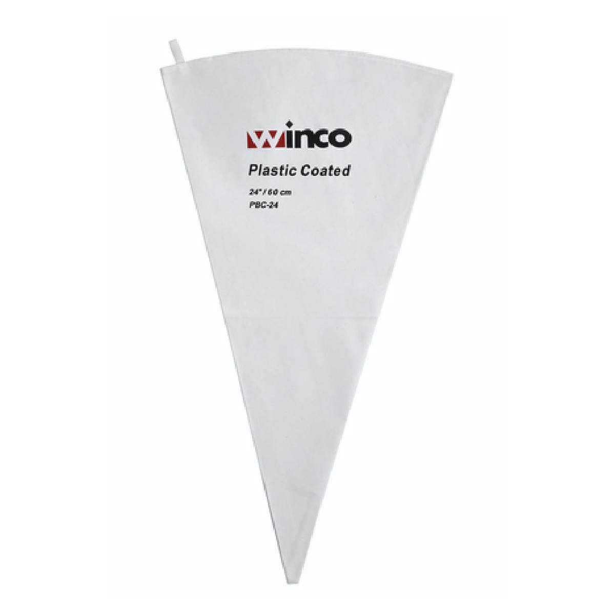 Winco PBC-24 24 Inch Pastry Bag Cotton Outside with Polyurethane Coating