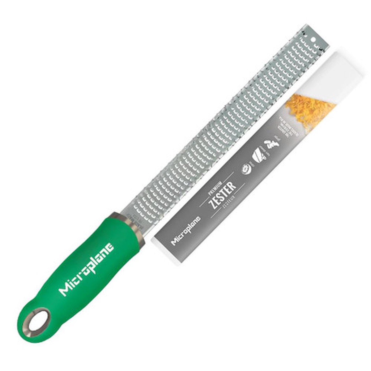 Zester Grater 12-in - Premium Classic Series, Fresh Basil