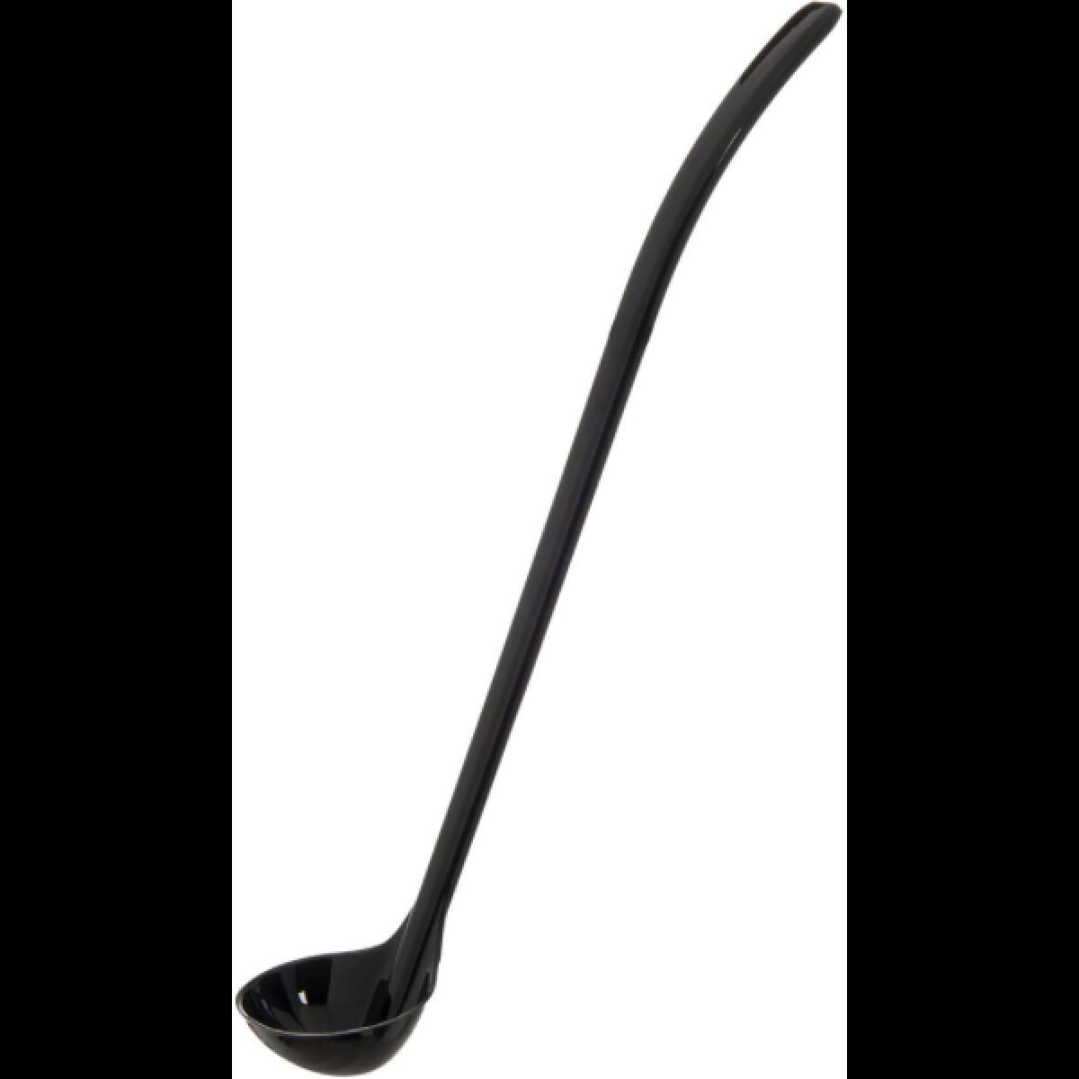0.75oz Catering Serving Ladle Black Polycarbonate| LADLEPC85