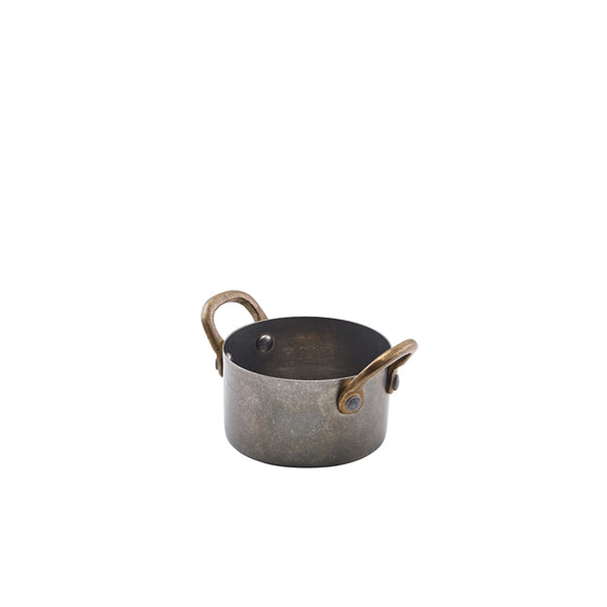 'GenWare Vintage Steel Mini Casserole Dish 7.8 x 4.5cm***Pack of 6***