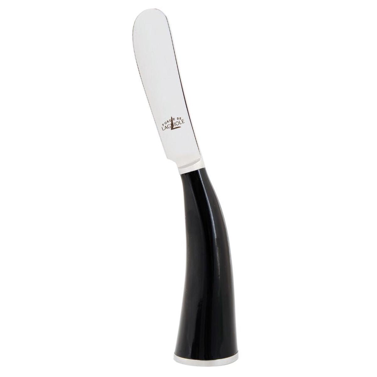 Forge de Laguiole Stphane Rambaud butter knife with horn handle