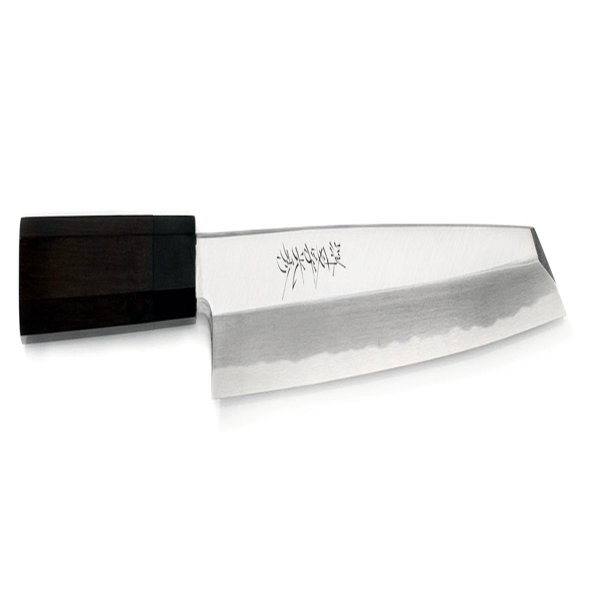 Ichimonji White Steel #1 Montanren Yanagiba Knife ( Kiritsuke Type ) - Ebony Handle