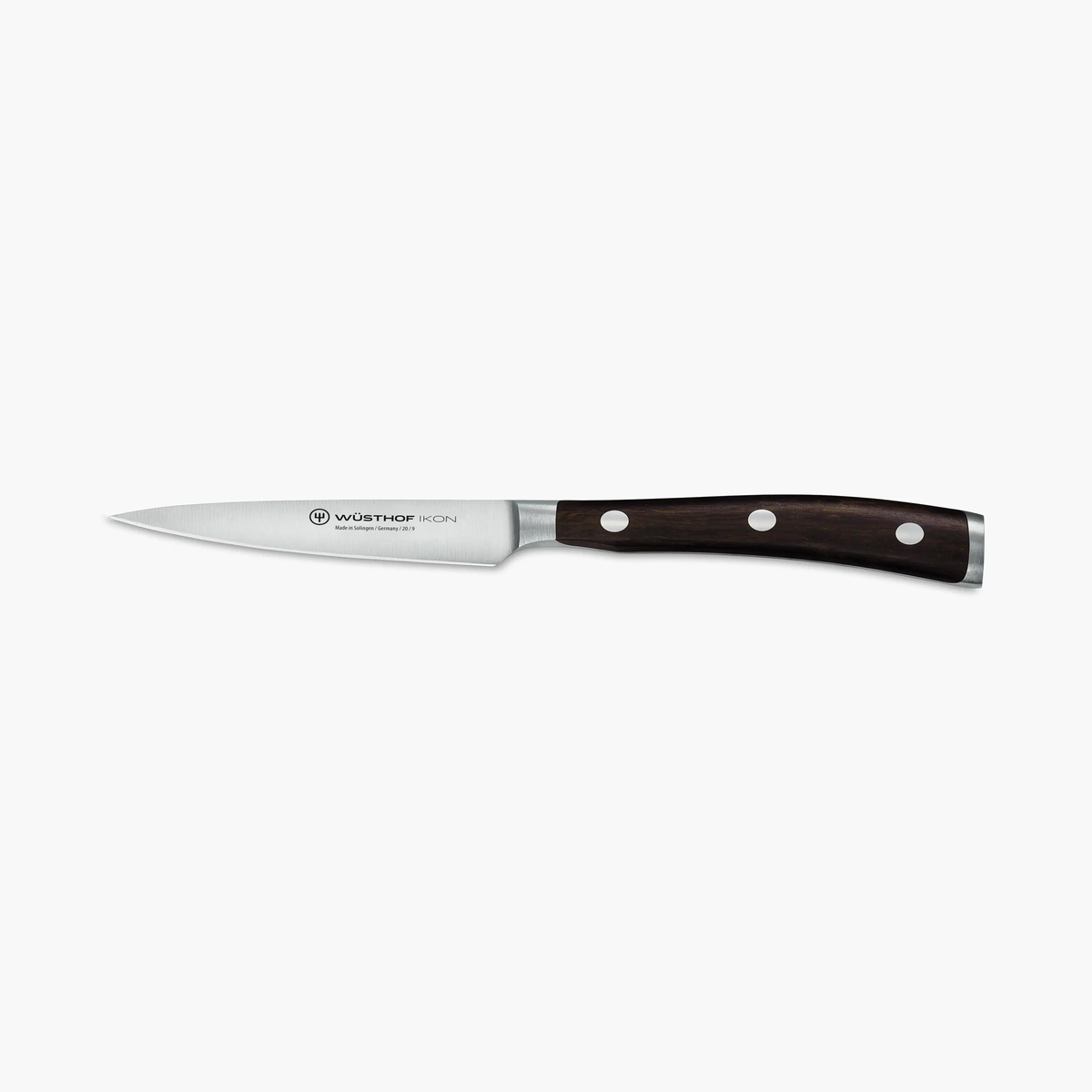 Wusthof Ikon paring knife 9 cm - 3 1/2 in - african black wood