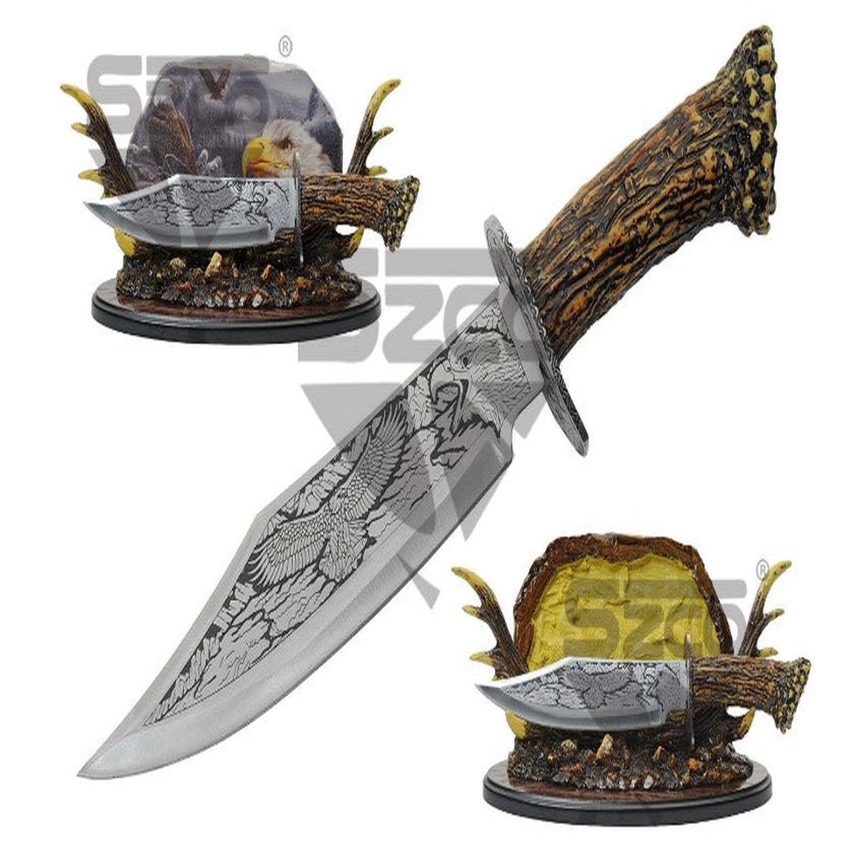 11.50" DECORATIVE KNIFE EAGLE DISPLAY