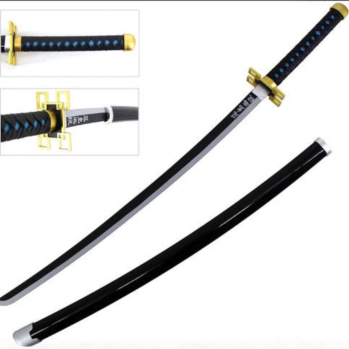 40" ABS Plastic Blade Tokitou Muichirou Katana Samurai Sword Demon Anime