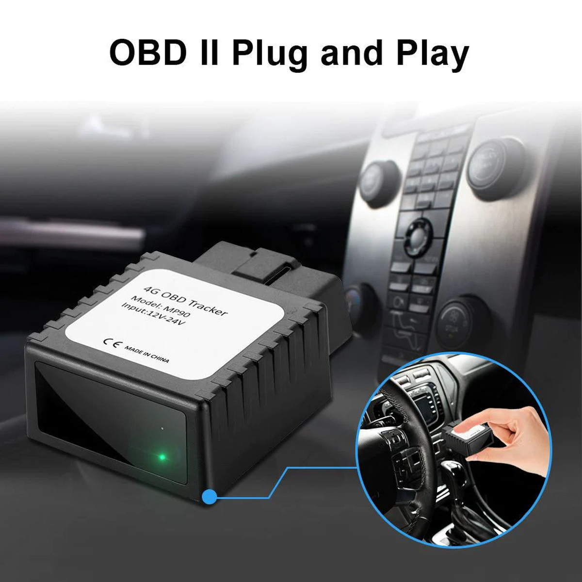 4G OBD2 AUTO TRACKER